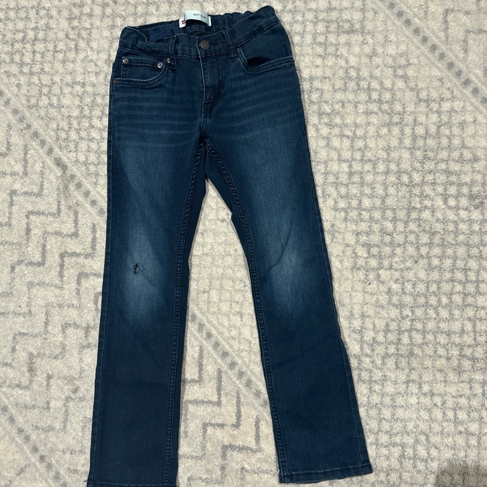Kids Levi's 511 Slim Fit Indigo Jeans size 10